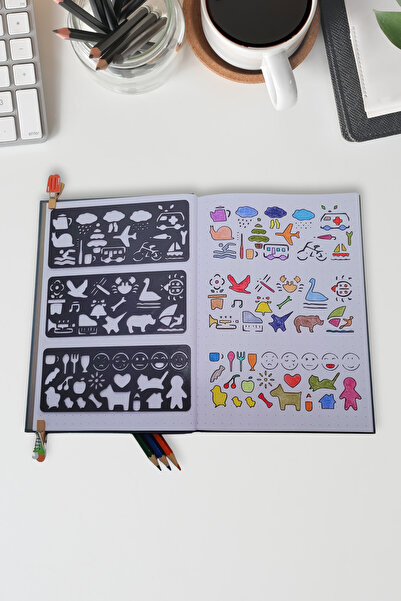 Karmelom Studio Montessori Thematic Figured Template Ruler Set (3 Pieces)