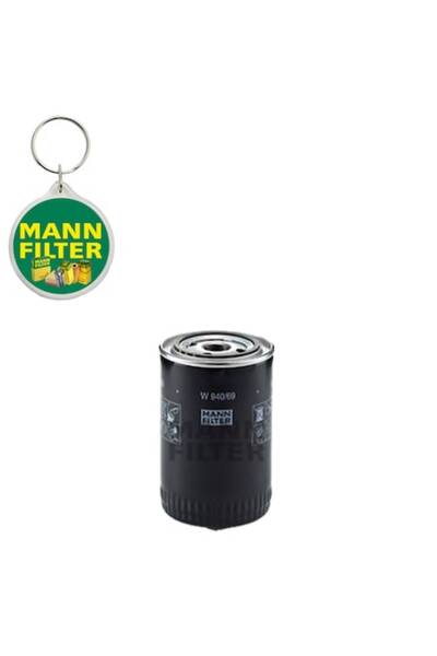 Mann-Filter Oil Filter HU721/4X for various BMW 2.5D/3.0D (includes keychain)