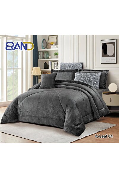 Moon مفرش نفرين شتوي7قطع من كابي لشتاء دافي بالوان انيقه