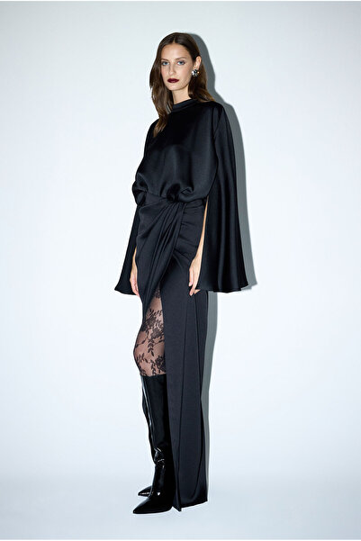 adL Mert Aslan Pileli Asimetrik Etek