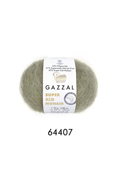 GAZZAL İPLİK Fir de tricotat Gazzal Super Kid Mohair 150g 6x25g 237m Mohair d...