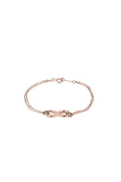 Daniel Klein Bratara auriu rose, Daniel Klein, pentru dama, din otel inoxidabil, DKJ.3.2123-4