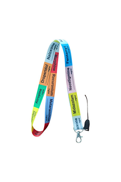 Ankara Üniforma Anestezi İlaçlar Boyun askı ipi ve Telefon askısı ( Kartlık ü...