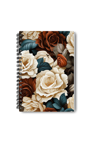 qoeuyl boutique مجموعة دفاتر ملاحظات صغيرة للطيور رقم 1 بتصميم حلزوني مقاس A5 مربعة الشكل مكونة من 4 قطع للذكرى والذكريات والمدرسة