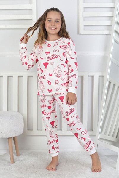 Fidekids Girls' 100% Cotton Printed Pajama Set