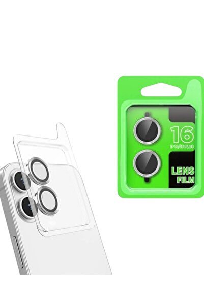 Yazmak واقي عدسة كاميرا iPhone 16 / 16 Plus من الزجاج المقوى 9H - شفاف عالي ا...