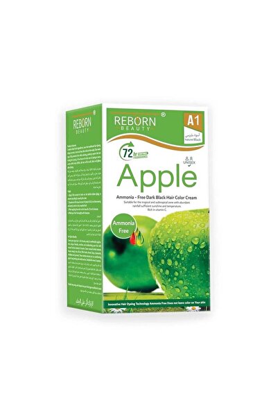 Dexe Reborn Beauty Hair Dye Cream (Black A1/Dark Brown A2) - Cream 500ml + Developer 500ml