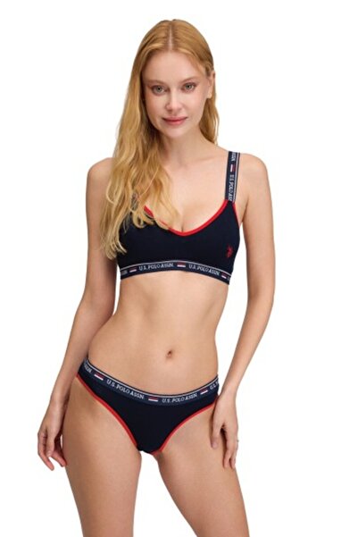 U.S. Polo Assn. Women's Covered Bustier Slip Set