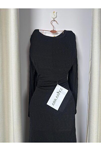 ABRARYZ Georgette midi dress with slits