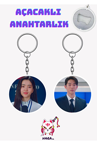 Hara Company Twenty-Five Twenty-One K Drama Kim Tae-Ri and Nam Joo-Hyuk K Drama Keychain Opener
