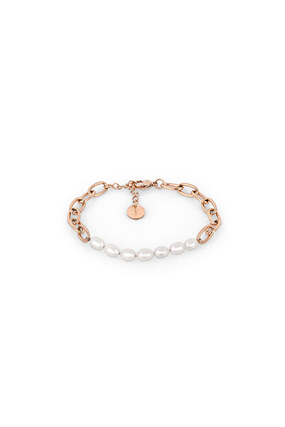 SANTA BARBARA POLO Bratara auriu rose, Santa Barbara Polo, pentru dama, din otel inoxidabil, SBJ.3.1105-3