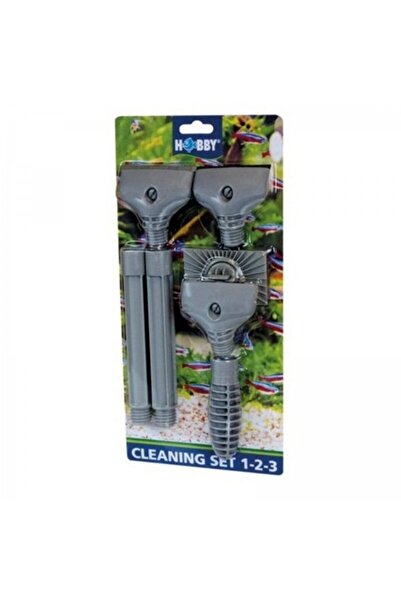 BUSTER مجموعة تنظيف حوض السمك (1-2-3)