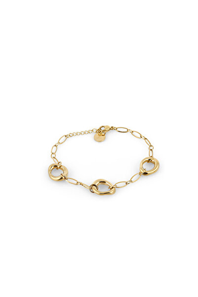 Daniel Klein Bratara aurie, Daniel Klein, pentru dama, din otel inoxidabil, DKJ.3.1022-4