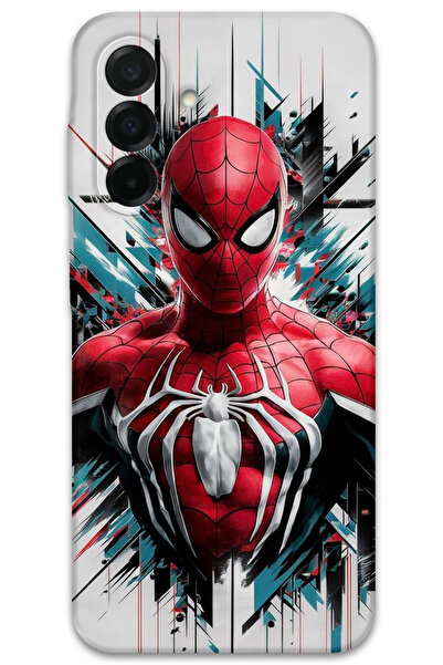 Gramaphone Galaxy A26 Uyumlu Spiderman Desenli Telefon Kılıfı + Ekran Koruyuc...