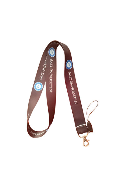 Ankara Üniforma Siyah Beyaz Gazi Üniversitesi Boyun askı ipi ve Telefon askıs...