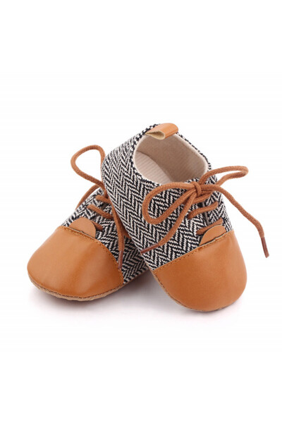 BebeNou Ghete elegante cu model zig-zag ADd2669-3-9-12M (Mărimea 20)