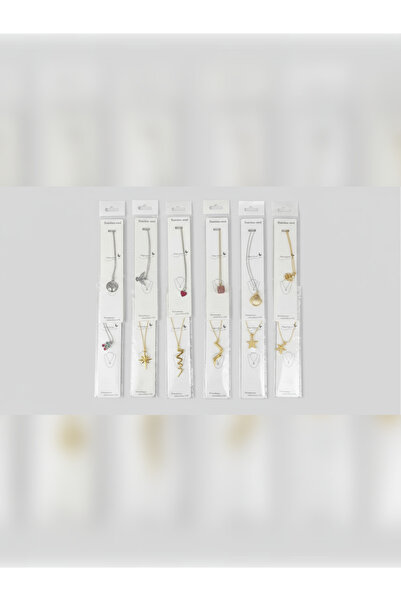 PURE BERRY 10LU KARMAŞIK SET 5 GOLD - 5 GÜMÜŞ KOLYE KARMAŞIK GÖNDERİLİR