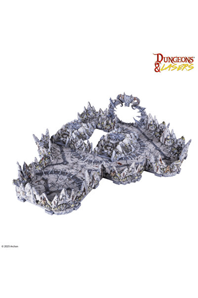 Archon Studio Dungeons & Lasers: Ritual Site Pre-Painted Terrain Set
