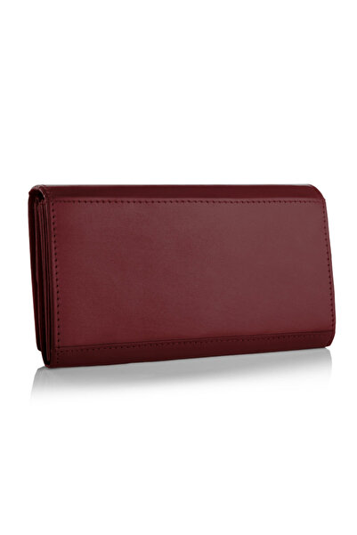 Betlewski BPD-DZ-10 burgundy BASIC women's wallet burgundy