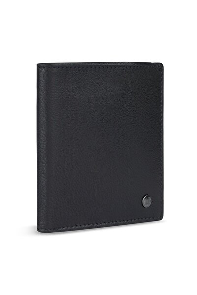 BUGATTI Black Magic Wallet RFID protection Leather 10 cm