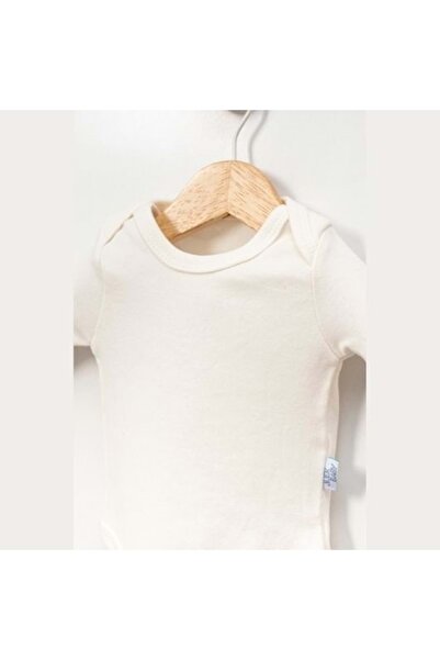 jijek baby kids Jijek Baby Cotton Long Sleeve 3-Piece Baby Bodysuit – Soft, Comfortable - Ecru - 3 Years - 5001088-Ecru-3 Years