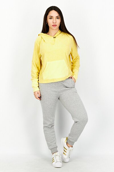 Nine West Women Sport Fit Long Sleeves Training Hoodie, Yellow