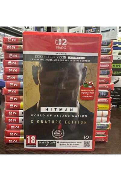 Nintendo SWITCH 2 OYUNU HITMAN WORLD ASSASSINATION SIGNATURE EDITION