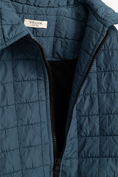 Vauva Palton de iarnă pentru copii, căptușeală moale, rezistent la vânt, potrivire confortabilă