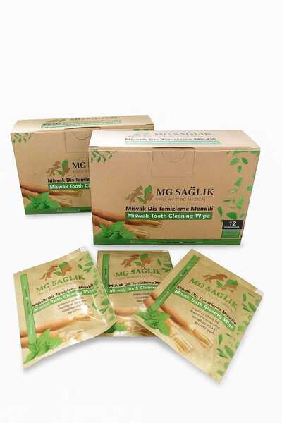 MG Sağlık Misvak Diş Temizleme Mendili
