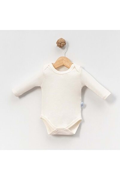 jijek baby kids Jijek Baby Cotton Long Sleeve 3-Piece Baby Bodysuit – Soft, Comfortable - Ecru - 3 Years - 5001088-Ecru-3 Years