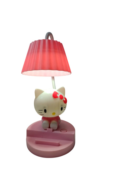 FAMEMUS ACCESSORY Hello Kitty Tepe Lambalı Hediyelik Gece Lambası