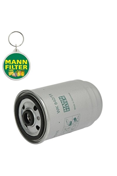Mann-Filter Filtru de combustibil WK842/11 + breloc — compatibil cu Audi A4 B5, A6 C5, Skoda Superb I, VW Passat B5