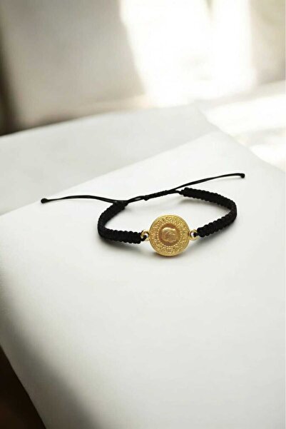 henahera accessory Kadın İmitasyon Sarı Makrome Bileklik Kuyumcu Model