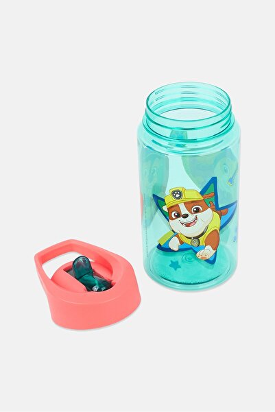 P:OS Handels GmbH Paw Patrol Plastic Water Bottle 450 ml, Green