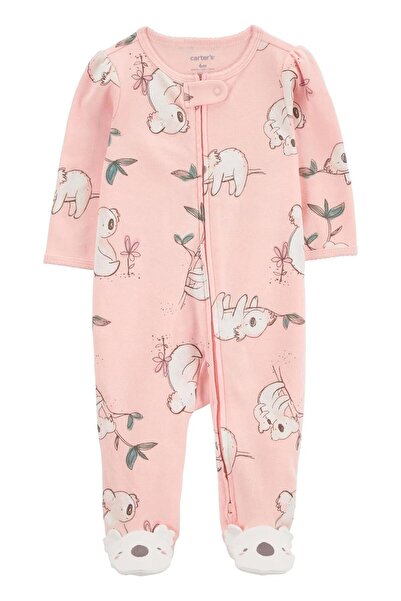Carter's Kız Bebek Uyku Tulumu - Carters 1R032110-Pembe - Yenidoğan