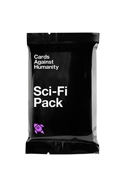 Cards Against Humanity Pachet SF Expansiune Galactică pentru Adulți (EN)