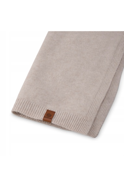 Betlewski BSD-BK-02 LIGHT GRAY Large Women's Scarf WINTER
