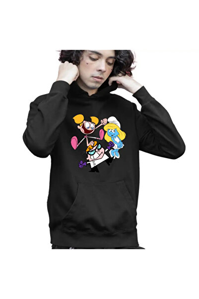 OEM Hanorac Copii Baieti Laborator Dexter Dee Dee Strumfita Strumfii