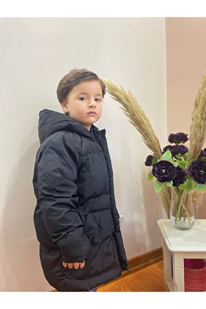 Rbgstore معطف أسود للأطفال