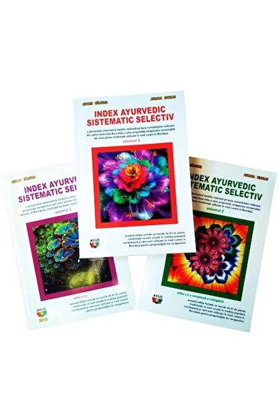 Anima Plant Index ayurvedic sistematic selectiv - volumes 1, 2 and 3 - Editura Ayus, Andrei Gamulea, Aurora Nico