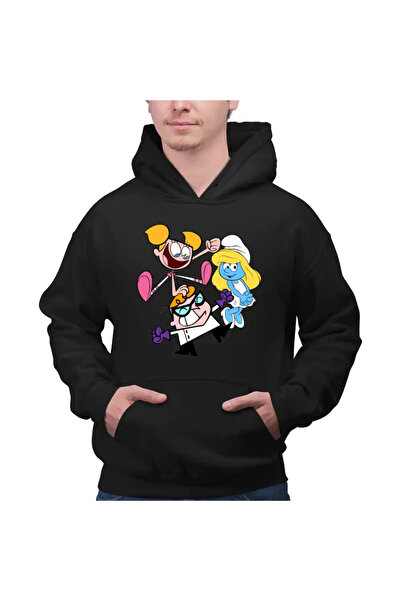 OEM Hanorac Barbati Laborator Dexter Dee Dee Strumfita Strumfii