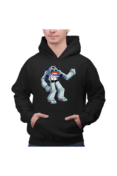 OEM Ανδρικό Φούτερ με Κουκούλα Dexter's Laboratory Robot Exoskeleton