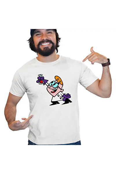 OEM Tricou Barbati Laborator Dexter Evrika Formula Chimie