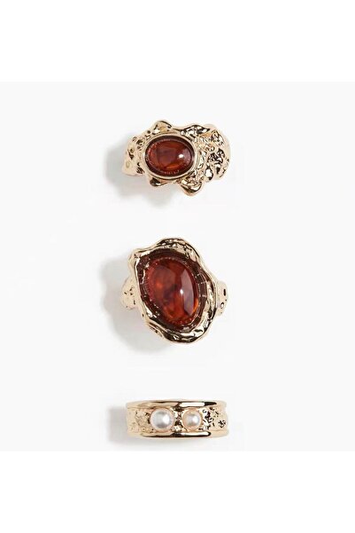 Venus Design Renkli Çoklu Yüzük Seti