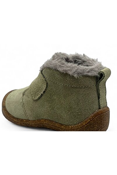 Merli&Rose Μπότες First Step από δέρμα σουέτ Stride