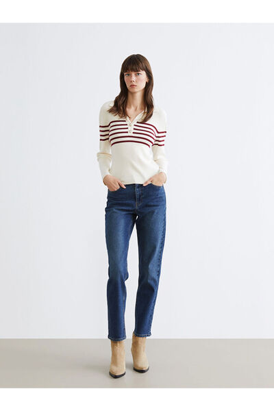 LC Waikiki Indigo Mom Fit Women's Jeans