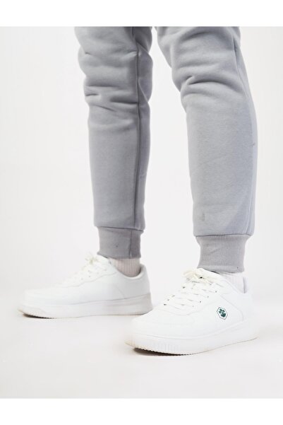 NEW YEAR FİT Plain Hooded Three Thread Sh Fleece-Lined Men's Tracksuit Set