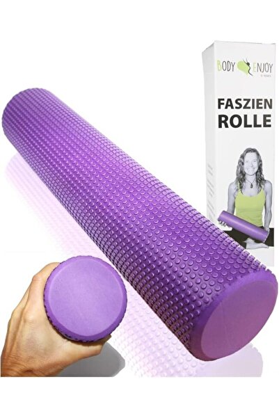 OEM Fascia Massage Foam Roller, 45 cm, Purple Textured EVA - Professional Muscle Recovery