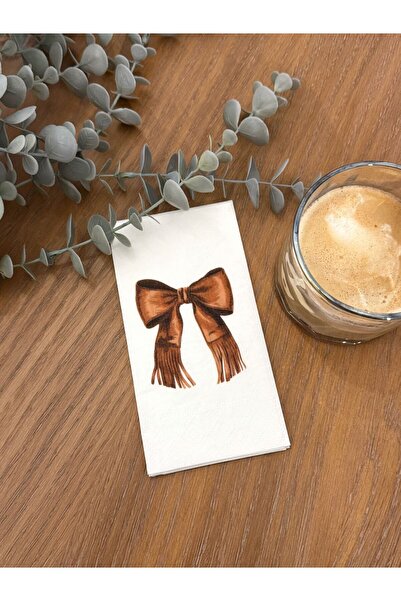 busrasdesign مناديل وسترن فيونك مطبوع للتقديم، عبوة من 16قطعة