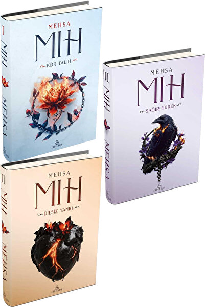 Ephesus Yayınları Mıh 1 Kör Talih - Mıh 2 Dilsiz Yankı Ciltli - Mıh 3 Sağır Yürek Ciltli 2li Set